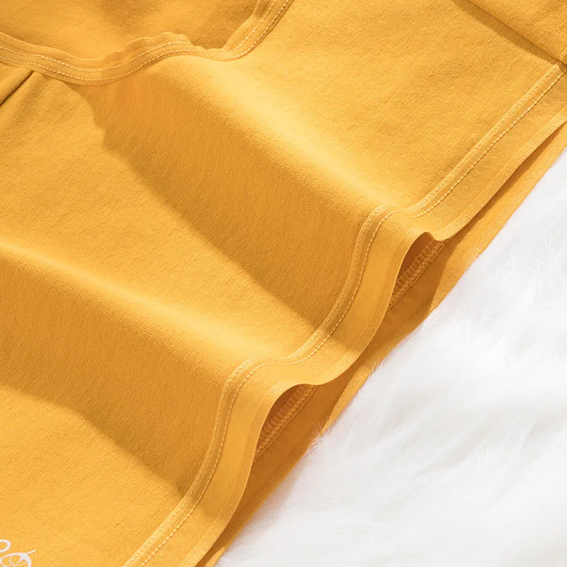 Wasteheart для женщин модные желтом зеленом и оранжевом цвете из хлопка со средней