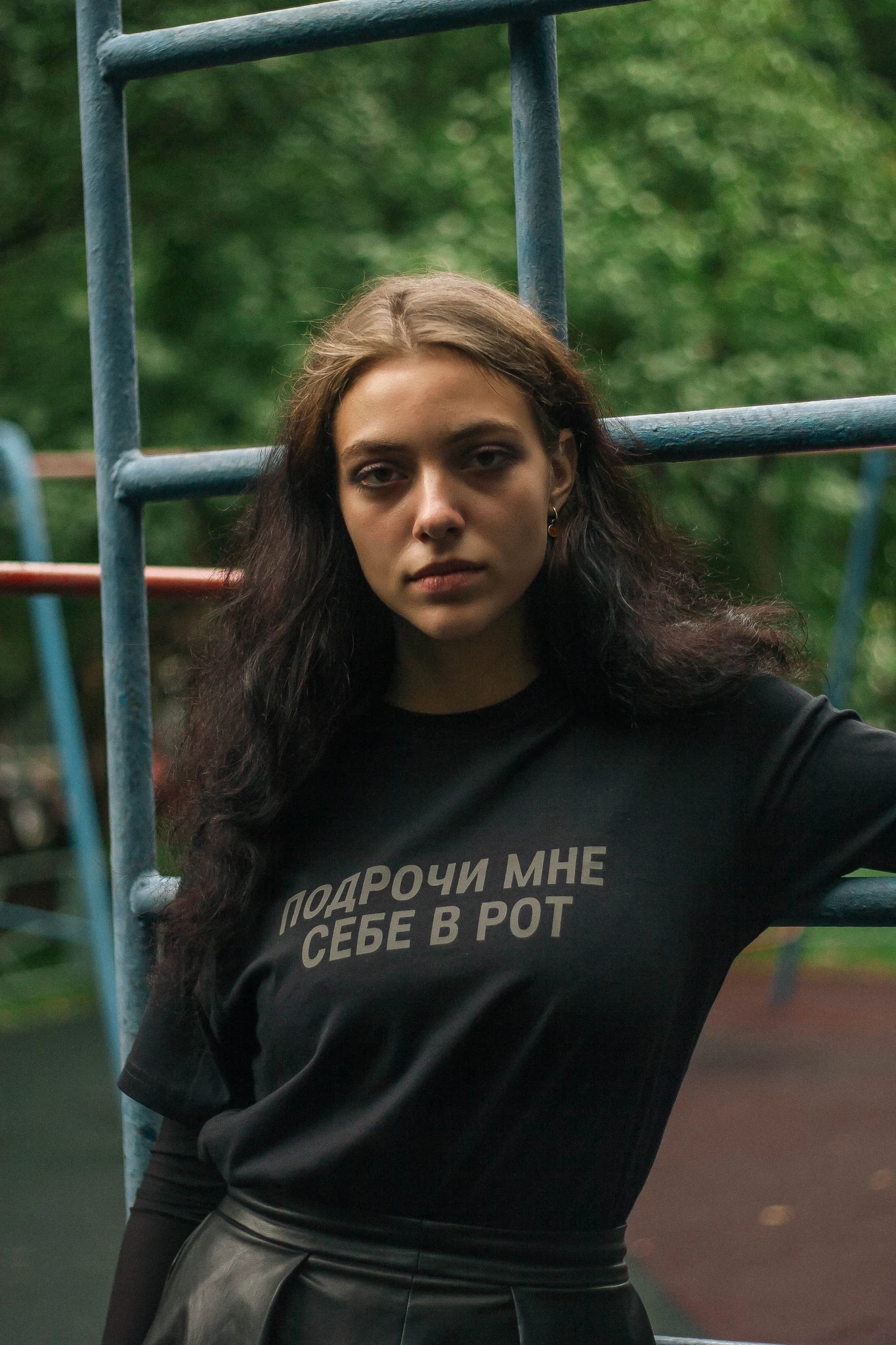 Светоотражающая женская футболка с русскими надписями мастурбация в моем рту
