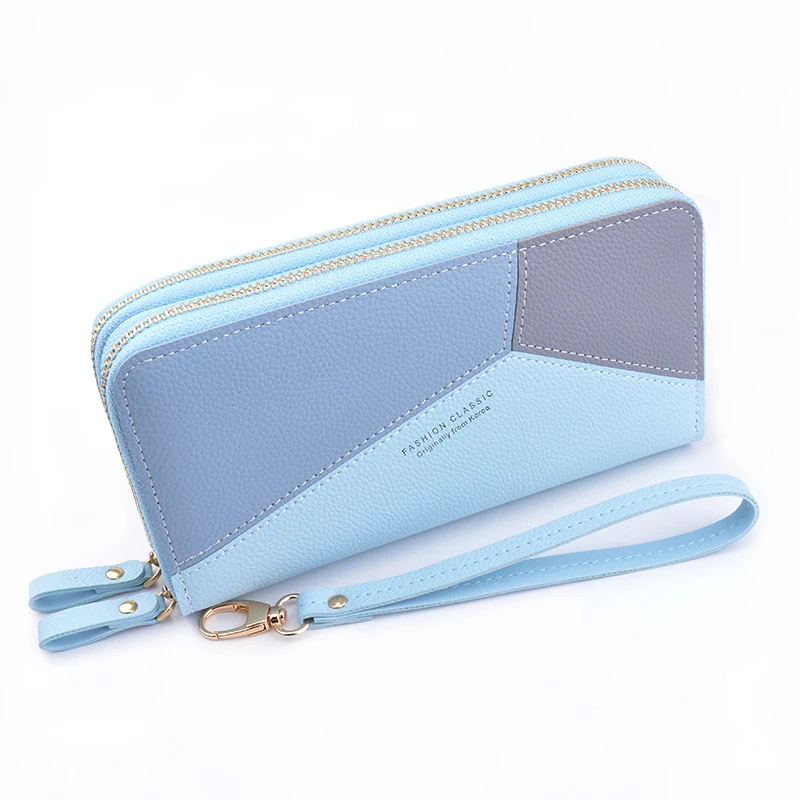

New Women Wallets Credit Wallet Women Luxury Brand Clutch PU Leather Money Clip Long Lady Purse For Coins