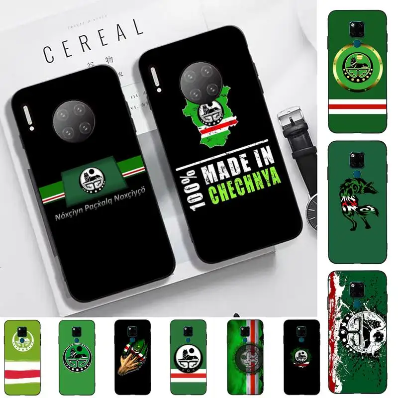 

Chechnya flag Phone Case for Huawei Mate 20 10 9 40 30 lite pro X Nova 2 3i 7se