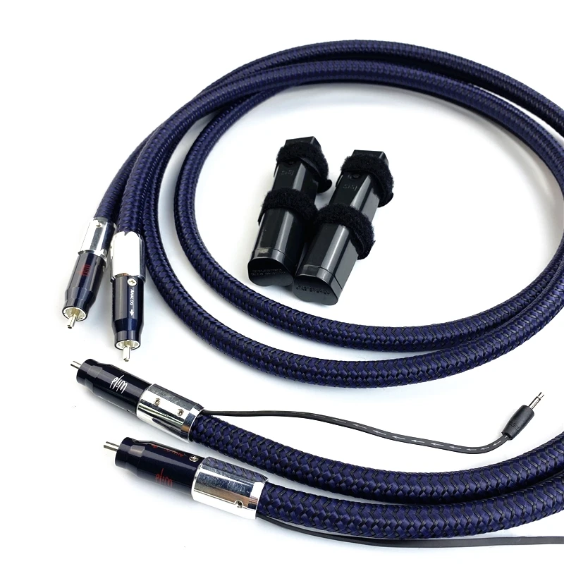 Аудиофил дикий RCA кабель PPS Серебряный HiFi аудио с 72V DBS|Кабели VGA| |