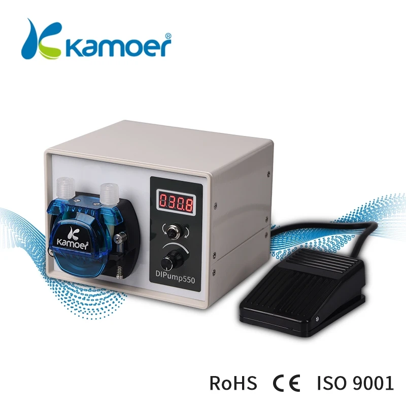 Kamoer DIP интеллигентая(ый) 24V перистальтический насос с внешним Мощность и силиконовая трубка Адаптер для перекачки жидкостей для лабораторий