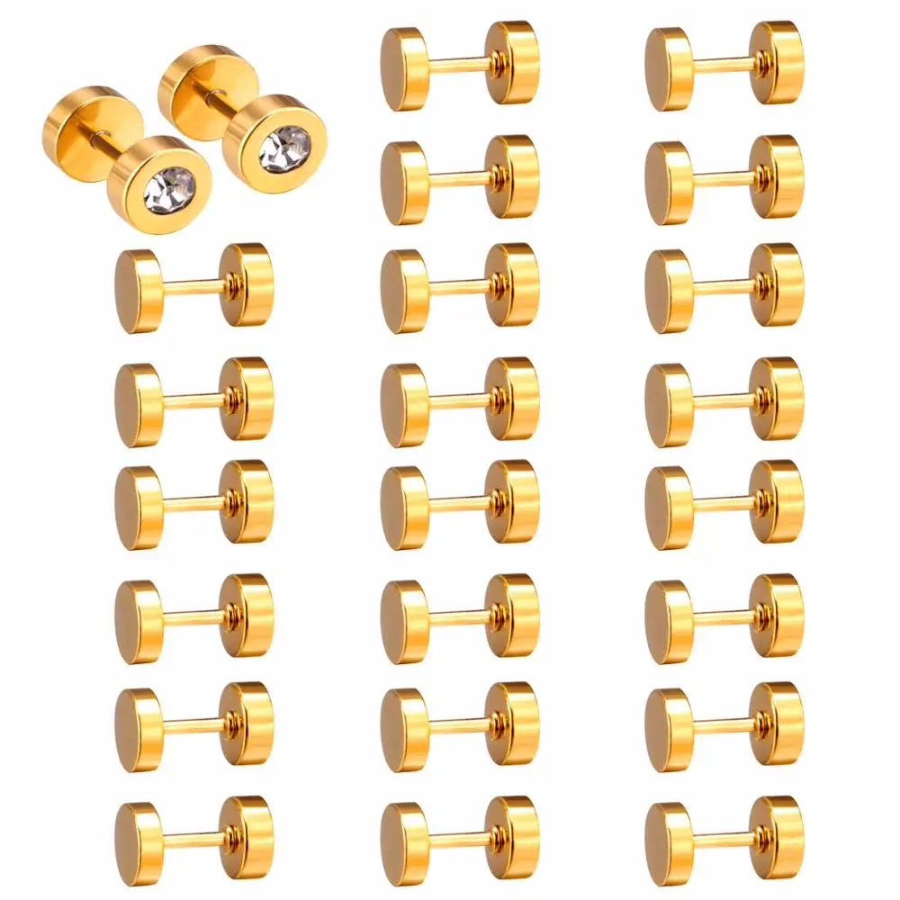 Круглые серьги LUXUKISSKIDS с цирконом для маленьких девочек и Мужчин Ювелирные