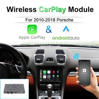 joyeauto wireless apple carplay for porsche 911 bosxter cayman macan cayenne panamera pcm3 1 cdr3 1 pcm4 0 android auto module