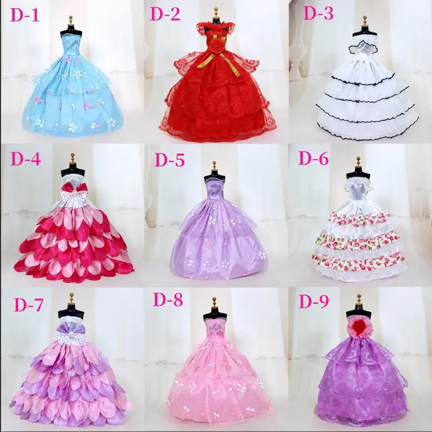 3 шт./6 шт./9 шт. мини-платье ручной работы смешанный стиль Свадебная вечеринка