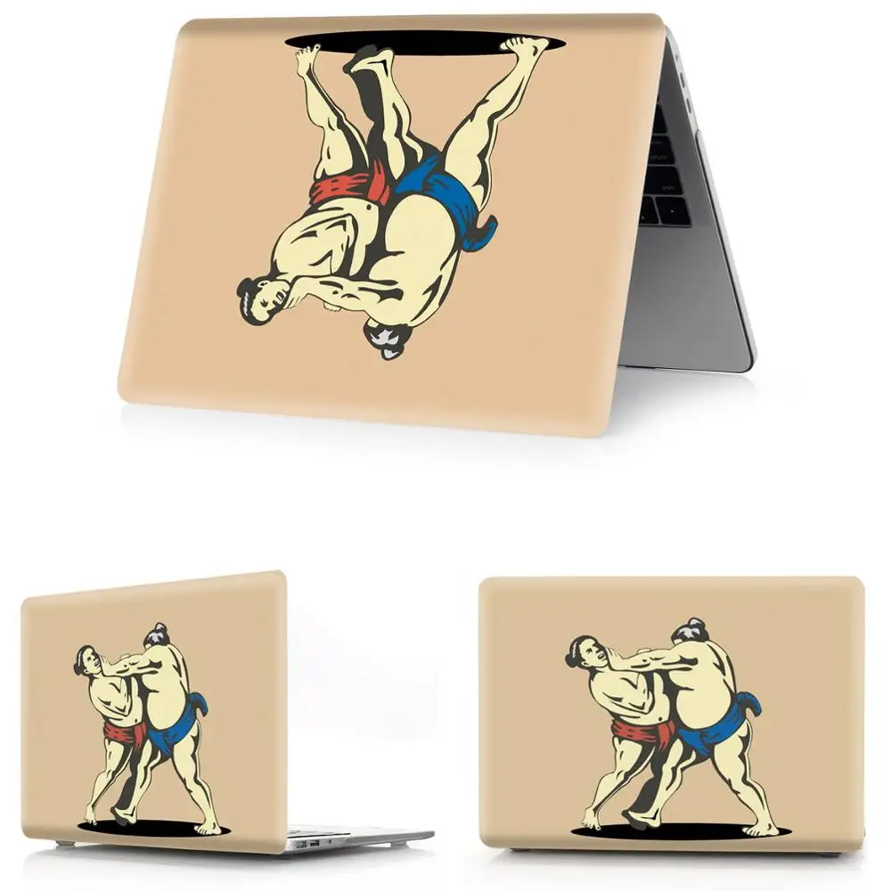 Sumo xuan shou Чехол для ноутбука MacBook Air 11 13 дюймов A1466 A1932 Pro 12 13 15 retina A1502 A1706 A1708 A1989 сумо чехол - Цвет: Sumo xuan shou