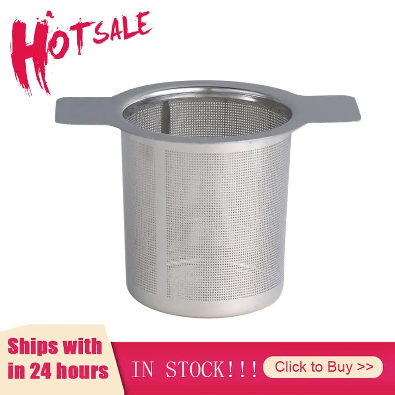 

Reusable Stainless Steel Mesh Tea Infuser Tea Strainer Teapot Tea Leaf Spice Filter Drinkware Kitchen Tools Tea Accessories