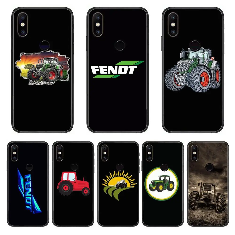 

Case Fendt Tractor style Phone Case For xiaomi M2 C3 X3 F2 Lite NFC 6 5 x Poco k30 Pro Anime Black Cover Silicone Back Pretty