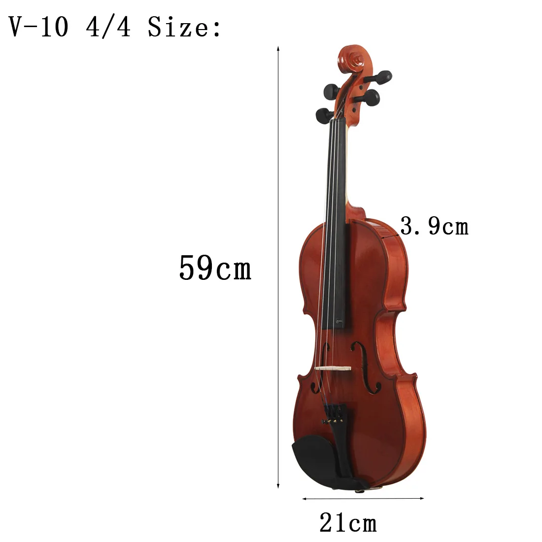 

Professional Natural 1/8 3/4 4/4 1/4 Acoustic Violin 4/4 Maple Wood Violino Musical Instruments With Case For Beginner Dropship