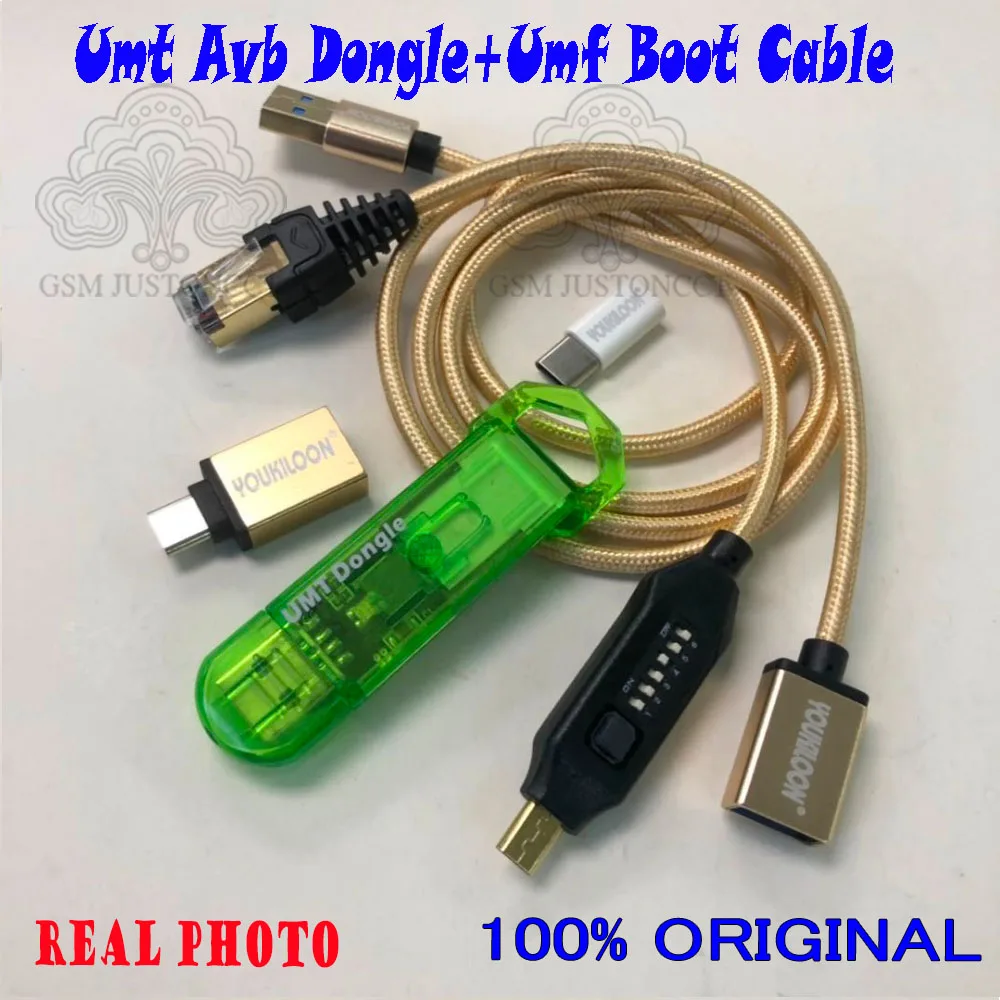 

original new UMT Pro Key / UMT PRO 2 dongle ( UMT+ Avengers 2 in1 dongle ) + UMF ALL BOOT CABLE