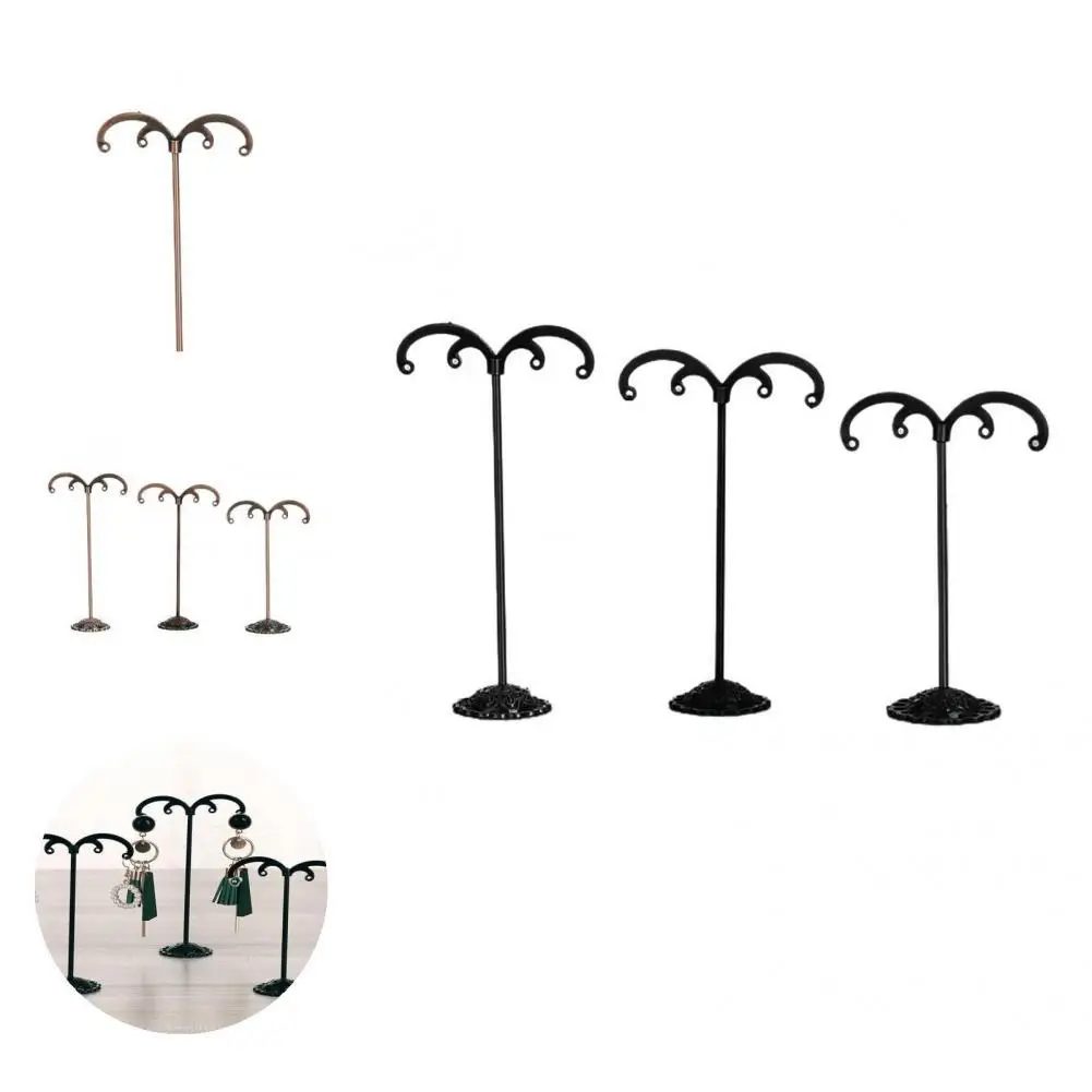 

1 Set Earring Display Rack Durable Smooth Surface Multi-functional for Necklace Jewelry Display Rack Earring Hanger