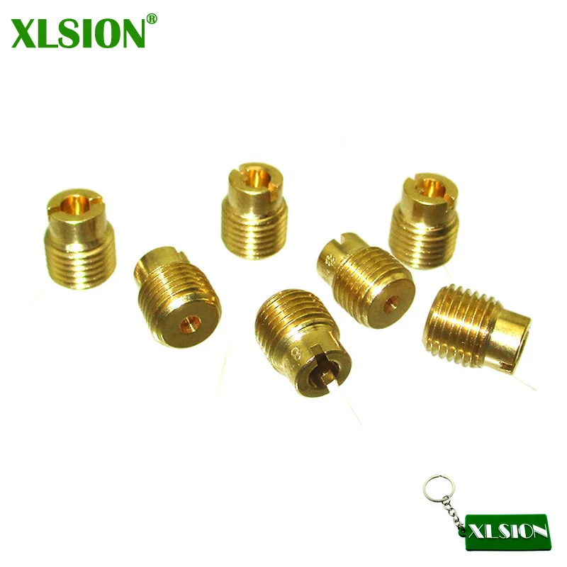 XLSION карбюратор Основные форсунки #102 5 105 110 115 120 125 #130 для Predator 212cc Honda GX160 GX200 Mini Bike Go
