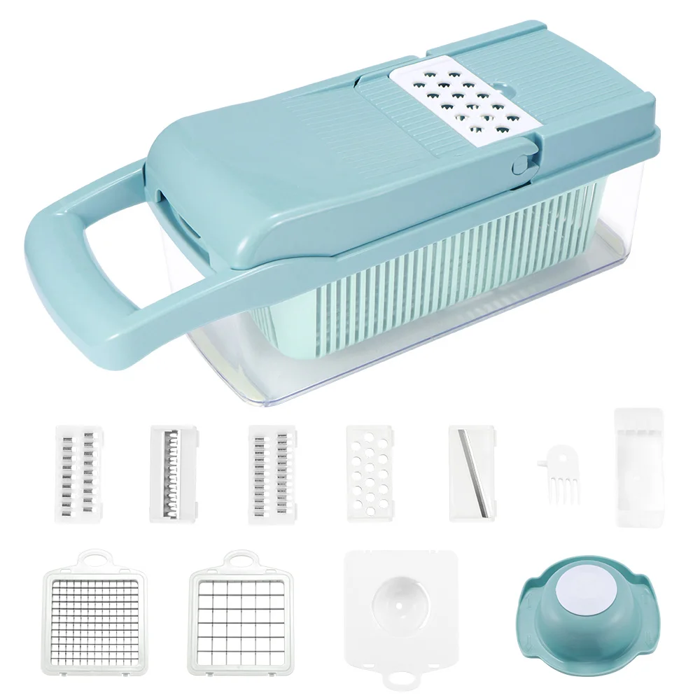 Ручная овощерезка 7 в 1 кухонные аксессуары многофункциональная круглая