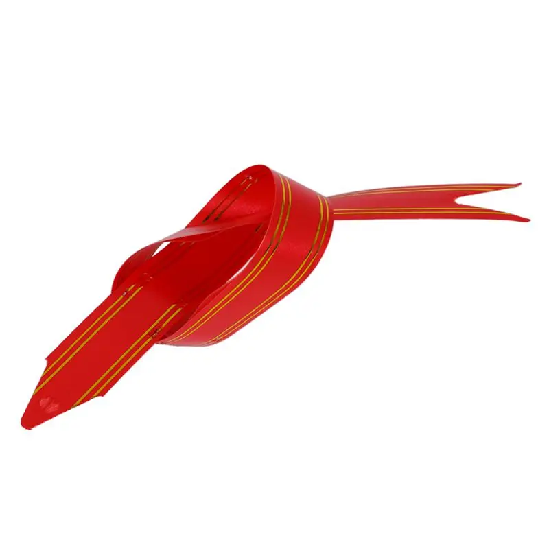 Горячая подарочная упаковка красного золота тон поли Потяните лук ленты DIY Декор