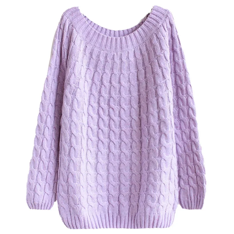 Женский вязаный свитер с длинным рукавом ZOGAA модный базовый пуловер узором в виде