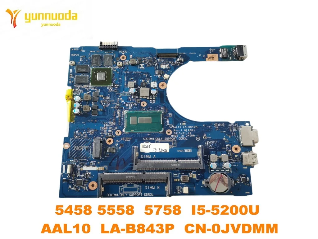 

Оригинальная материнская плата для ноутбука Dell Inspiron 5458 5558 5758