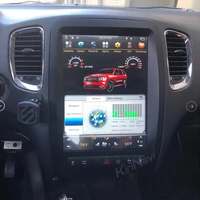 kirinavi 12 1 vertical screen tesla style 1 din android 9 0 auto radio for dodge durango car dvd with navigation gps 2012 2019