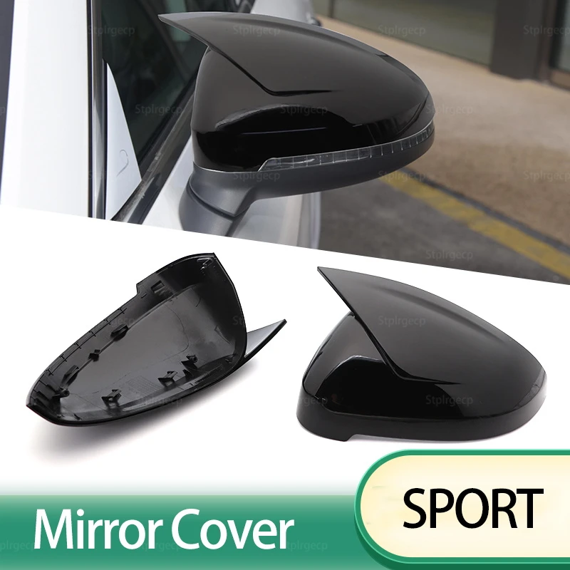 

Replacement Black Sport Style Rear Mirror Cover Cap for Audi A4 A5 S4 S5 RS4 RS 4 5 B9 TDI Avant Sline S line Quattro 2016-2023