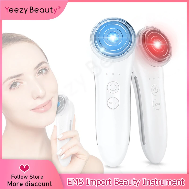 EMS микро токовый фотон косметический аппарат массажер для лица Эни