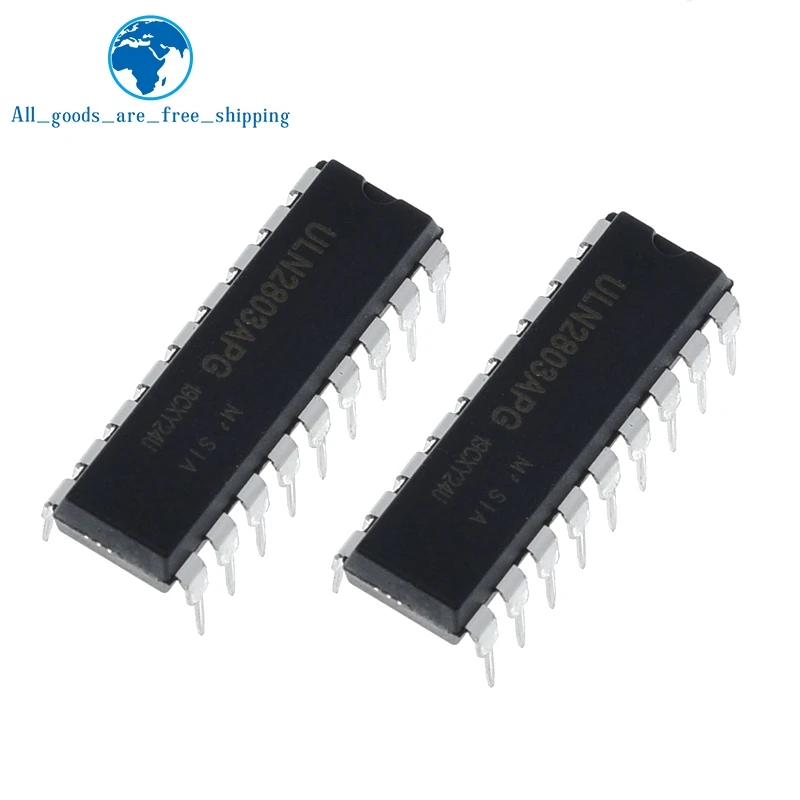 10 шт., ULN2803APG ULN2803 ULN2803A ULN2803AP DIP-18 ULN2803AN Транзисторы Дарлингтона, новинка, оригинал