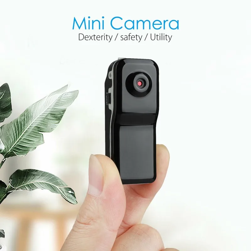 

Handheld Full HD MINI Sports Camera 30FPS Clip-on Portable Motion Detection DVR Micro Video recorder Home Outdoor Recorder