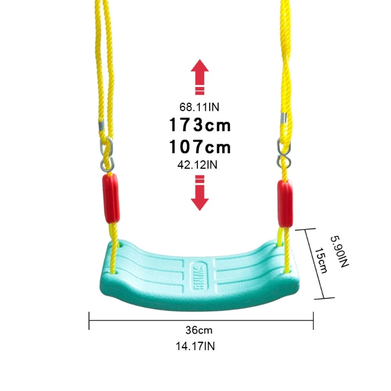 1 Набор регулируемых веревок легкое управление набор качелей в джунглях для игры