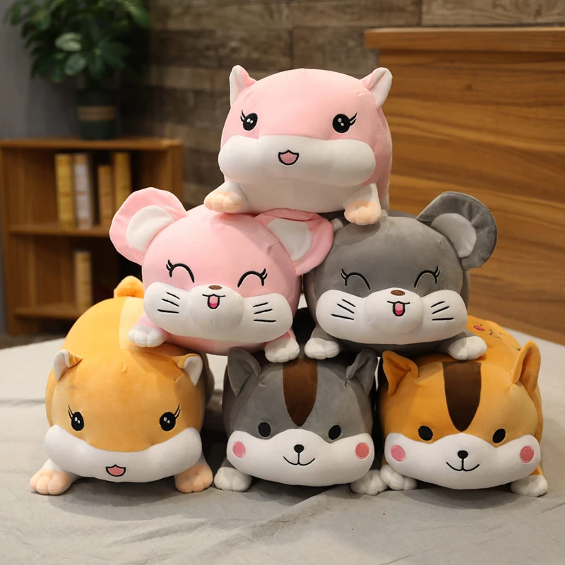 

Nice 1PC 60cm/90CM Hamster Mouse Plush Toy Squirrel Animal Soft Plush Doll Kids Baby Toy Mouse Pillow Birthday Gift for Children