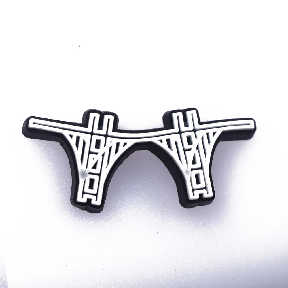 New Custom 1pcs Shoe Decoration Croc Charms For Clogs Bracelets Accessories For Adults Birthday Gifts