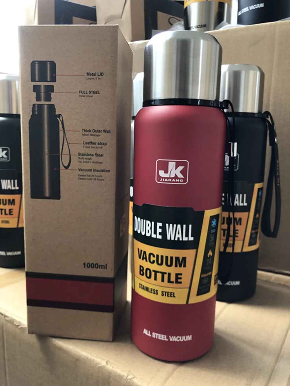 Горячая Распродажа термос из стали для русской зимы большая емкость Jk304 чашка