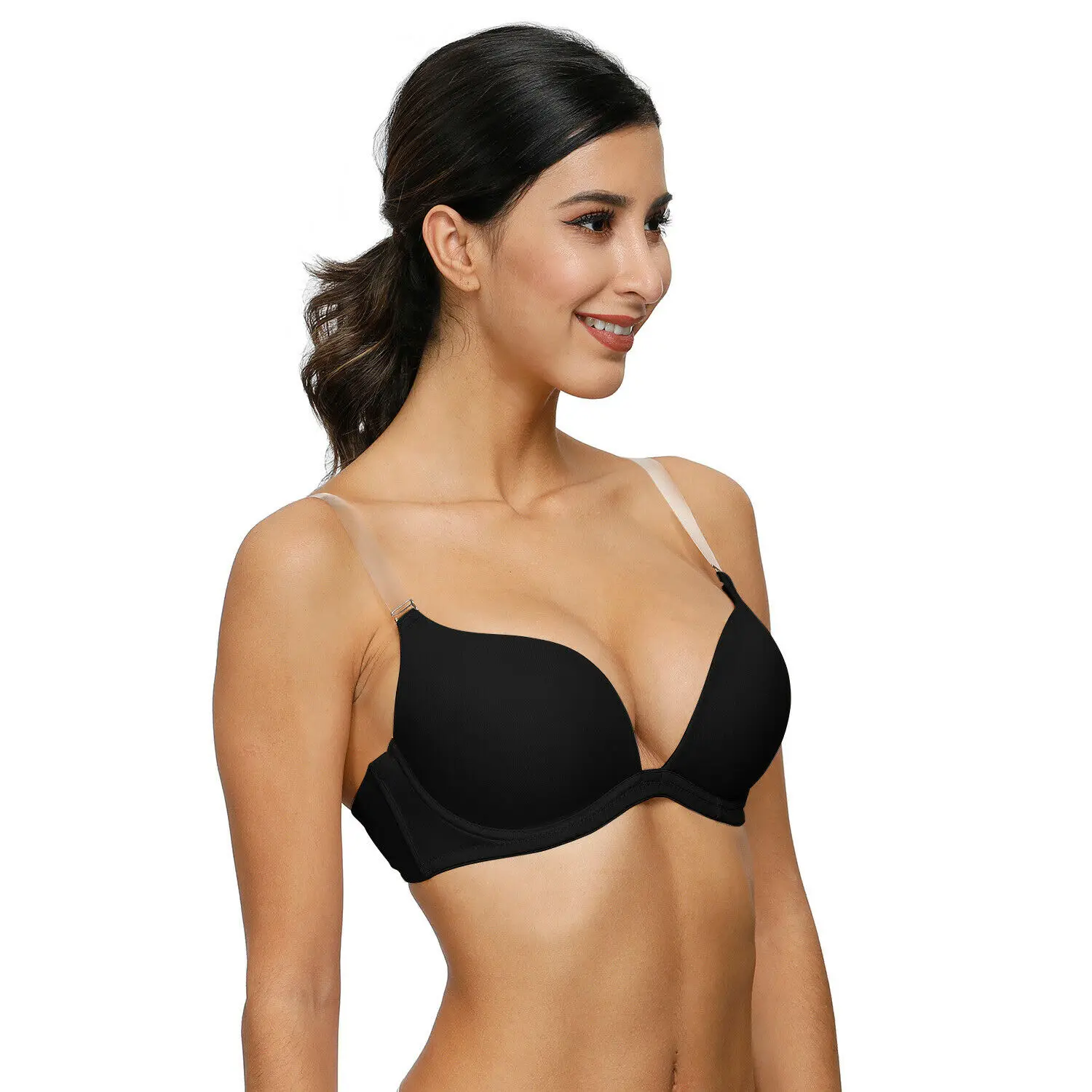 Горячее предложение Для женщин бюстгальтер сексуальный глубокий v-образный