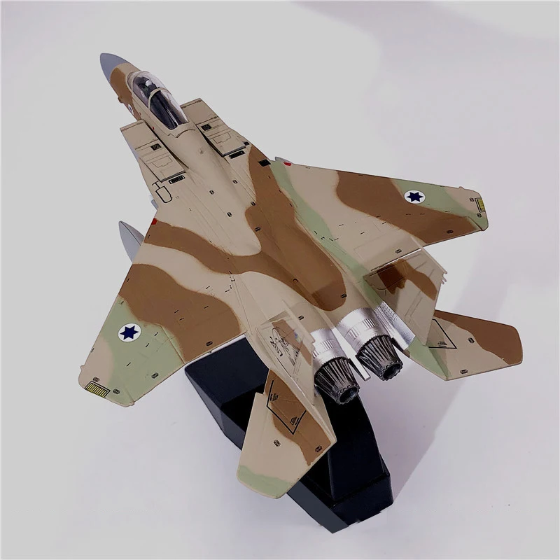 

1/100 Scale Israel Airforce US F15 F-15 Eagle Fighter Camo Israel Air Force One Diecast Aircraft Plane Model Alloy AirlineToy