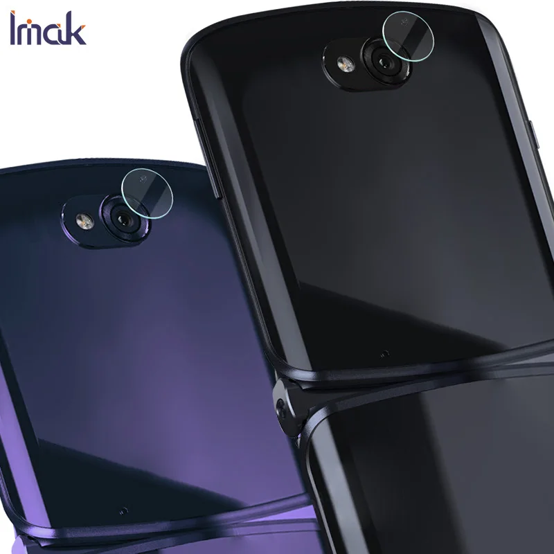 Imak 2 шт./упак. Защитная пленка для объектива камеры Moto Razr 5G|Защитные стёкла и