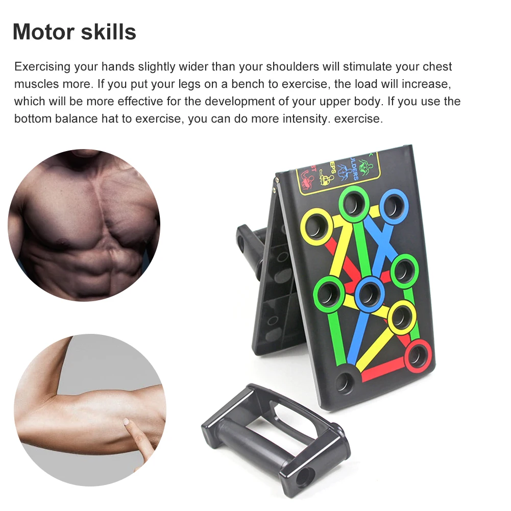 

Detachable push-up bracket male fitness equipment home exercise pectoral arm brachio dorsi muscle multifunctional push-up board