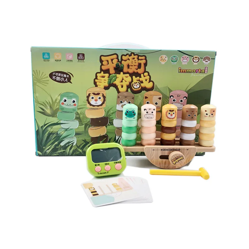 

Balance Battle Match Board Game Board Toys Balancing Scale Number Balance Games Animal Kids Digital Toy