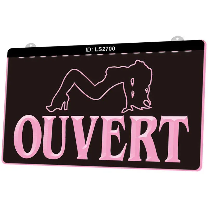 LS2700 открытый пикантный паб для девочек новый светодиодный светильник с 3D