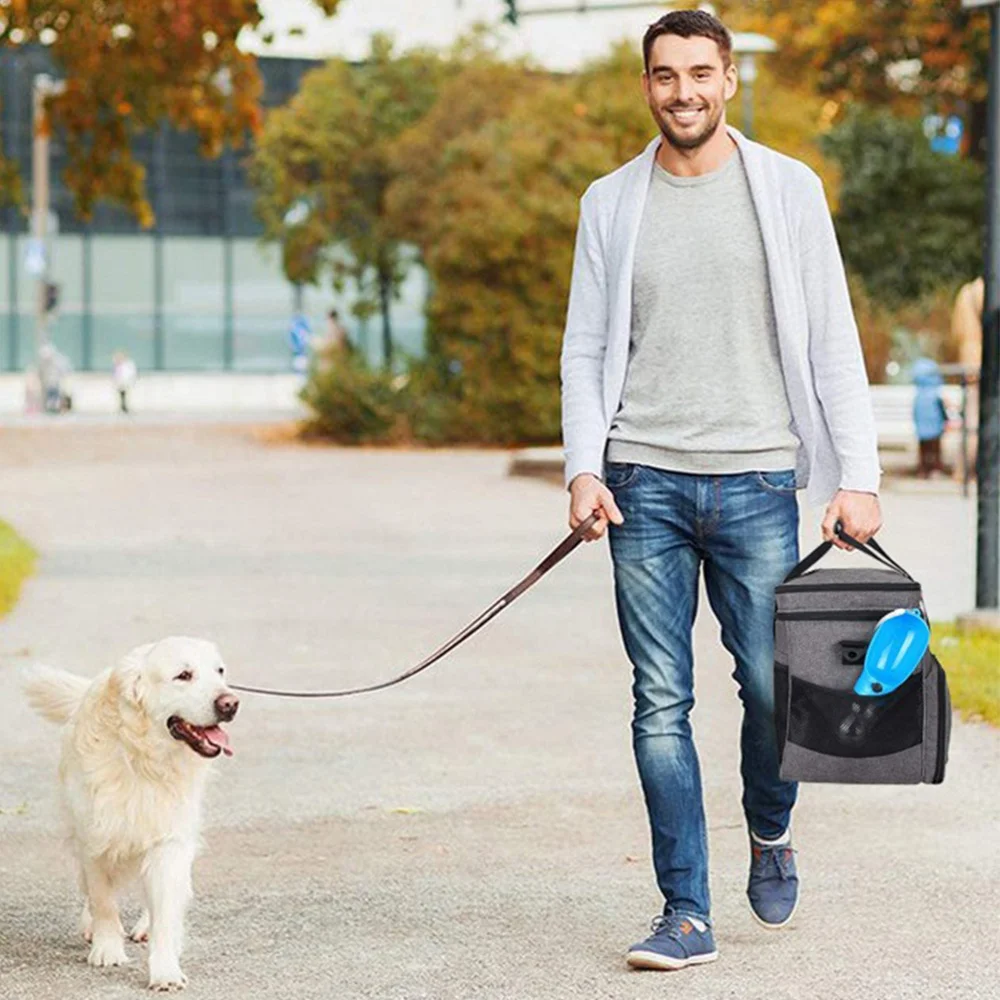 

Pet Bag Oxford Cloth Handheld Crossbody Portable Outdoor Pet Storage Pouch