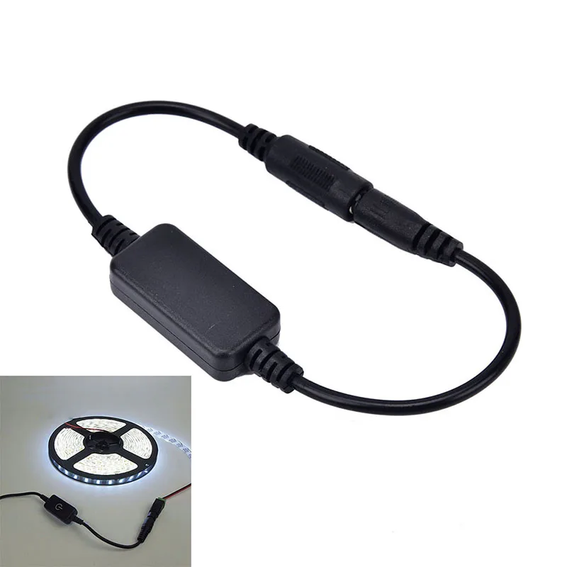 ZLinKJ Top LED strip controller touch switches dimmer for led dimmable 1 keys 12v For Strip5050/ 3528/ 2835/ Control | Обустройство