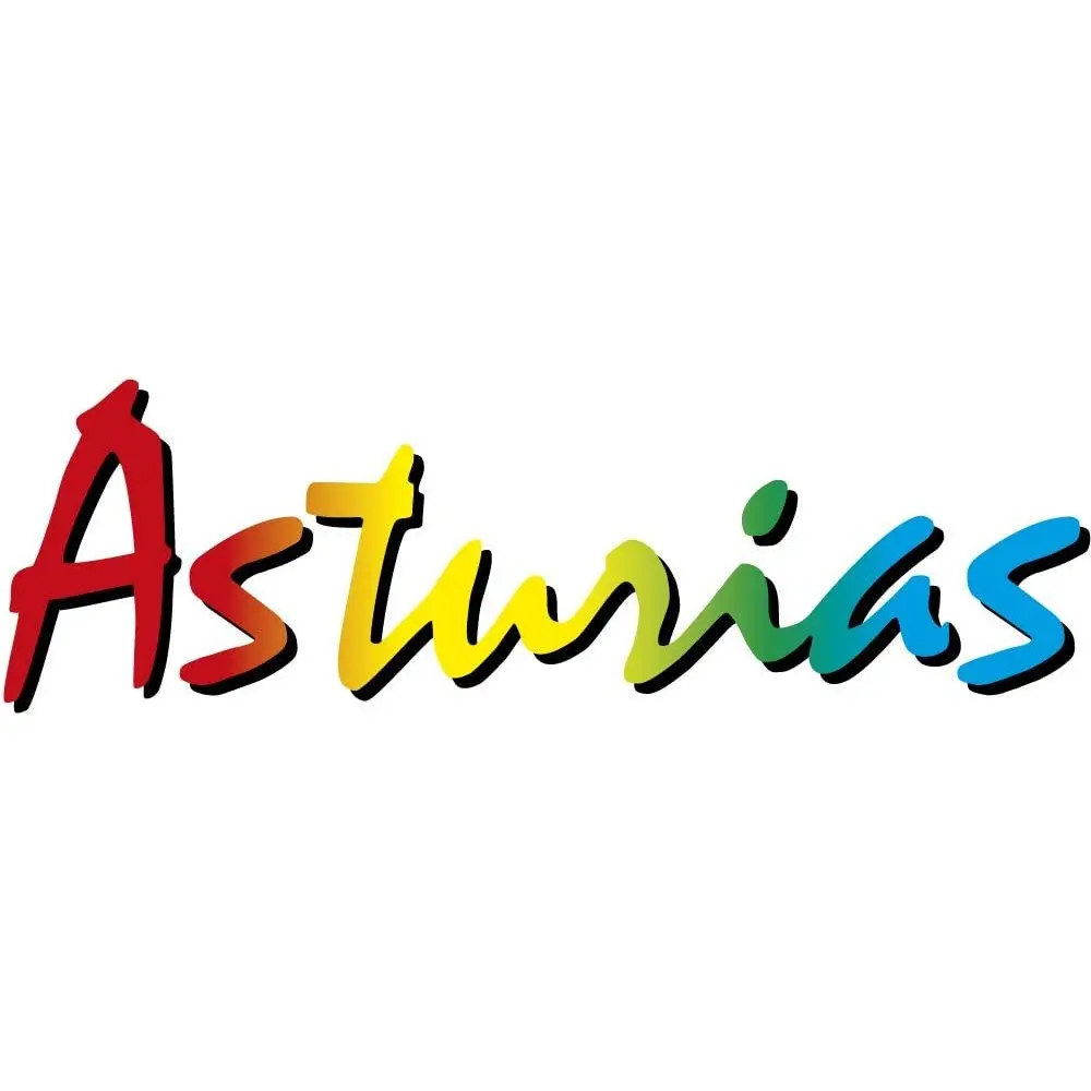 Наклейка надпись Asturias 100x30 мм | Автомобили и мотоциклы