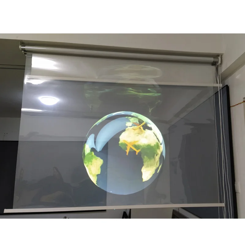 3D голографическая пленка для проектора клейкий экран задней проекции 1