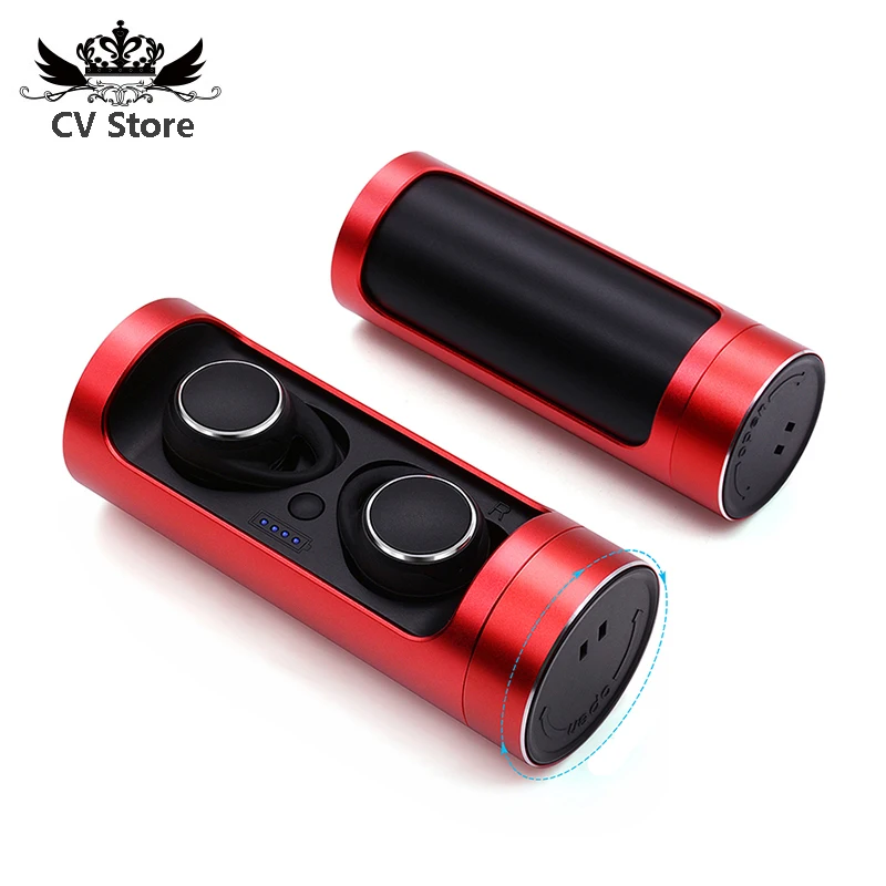 Outmix BS01 True Беспроводной наушники Bluetooth V5.0 с 360 градусов Поворот открытие