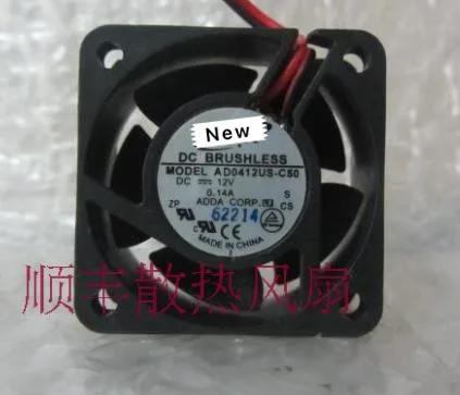 Для ADDA AD0412US C50 DC 12V 0.14A 40x40X20mm 2 провод Сервер вентилятор охлаждения|Пульты ДУ| |
