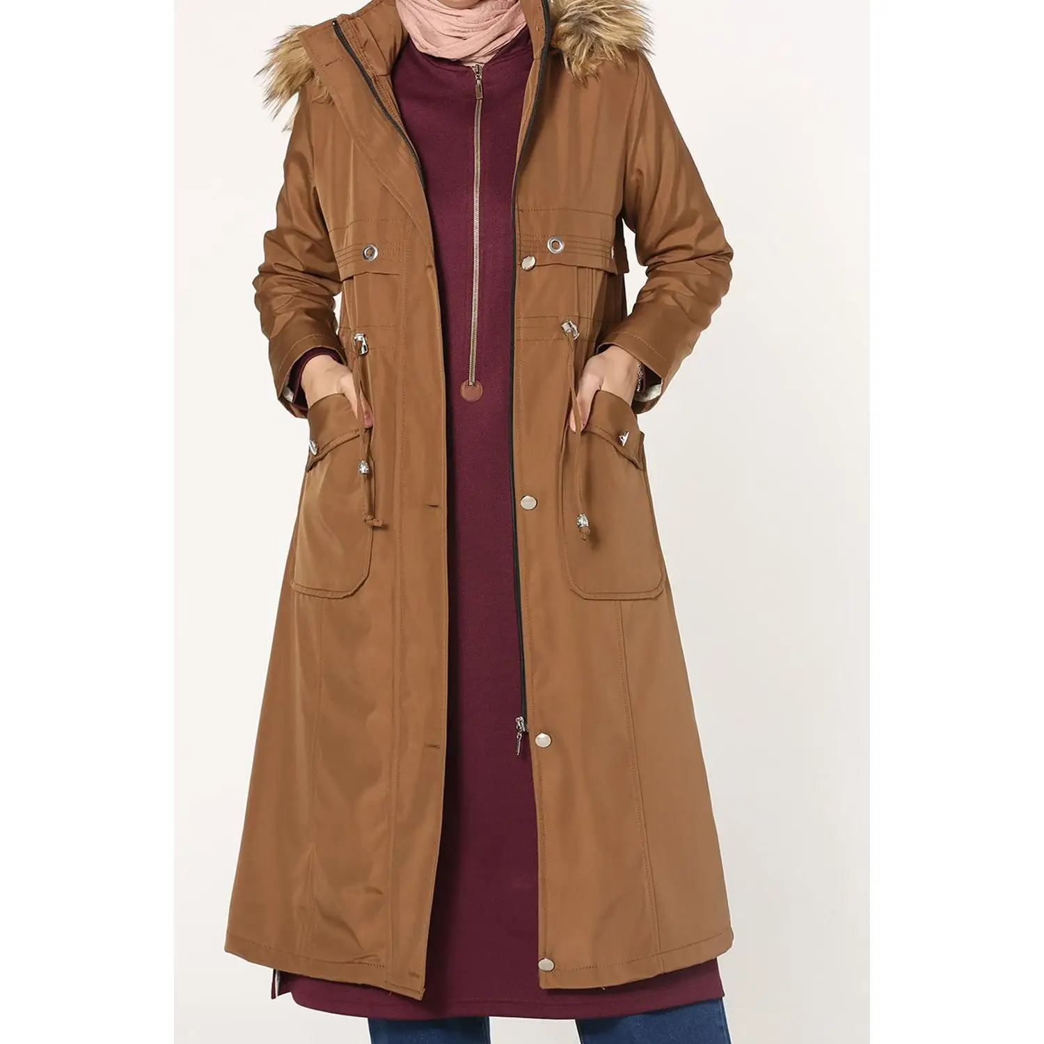 Пальто с карманами|Женские пуховики| |