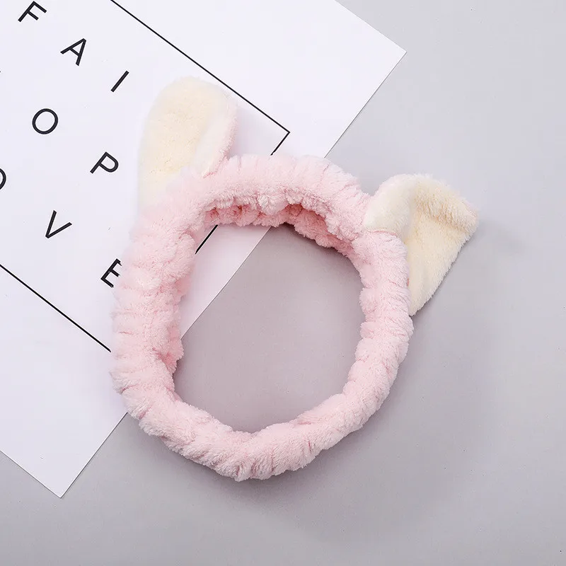 2020 новые повязки для женщин и девочек кошачьи уши мыть лицо тюрбан макияж