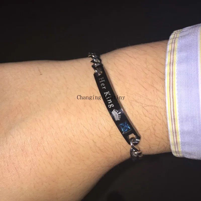 2 стиля его королева ее король черный розовый золотой цвет Женская Мужская