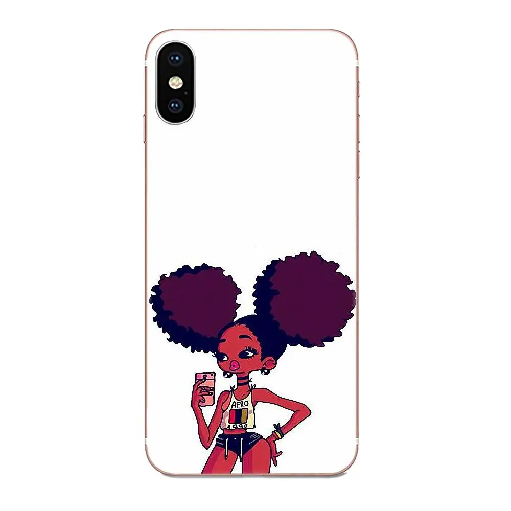 Прозрачный чехол из ТПУ для Sony Xperia Z Z1 Z2 Z3 Z4 Z5 compact Mini M2 M4 M5 T3 E3 E5 XA XA1 XZ Premium Black Girl |