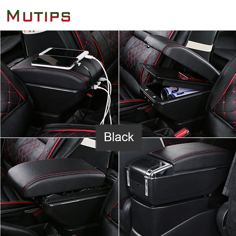 Подлокотник Mutips для Kia morning подлокотник автомобиля рук Кожаный Автомобильный