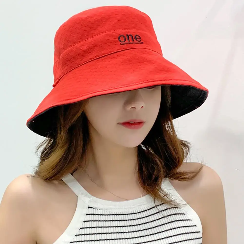 Женская шляпа от солнца в рыбацком стиле складная двухсторонняя Солнцезащитная