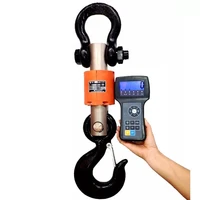 wireless digital electronic hanging crane scale with 200m remote control handle 3t5t10t