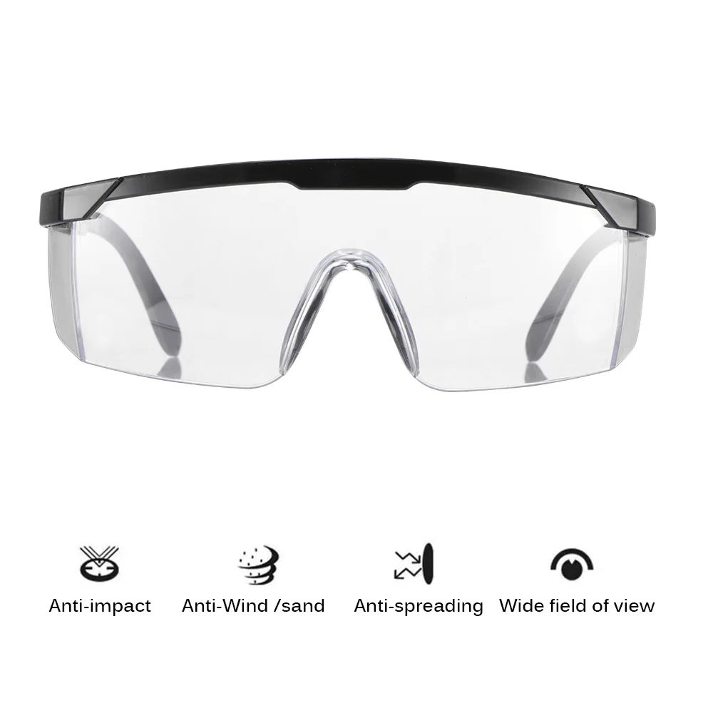 

Labor Eye Protector Safety Goggles Eyes Protection Windproof Dustproof Resistant Transparent Glasses Protective Working Eyewear