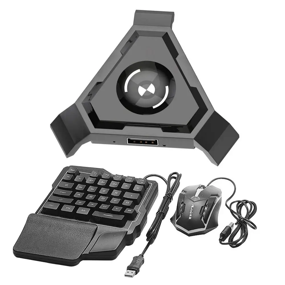 Elisona Беспроводная Bluetooth игровая клавиатура мышь конвертер адаптер для Android IOS Apple